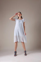 The Seashell-Embellished Gauze Midi