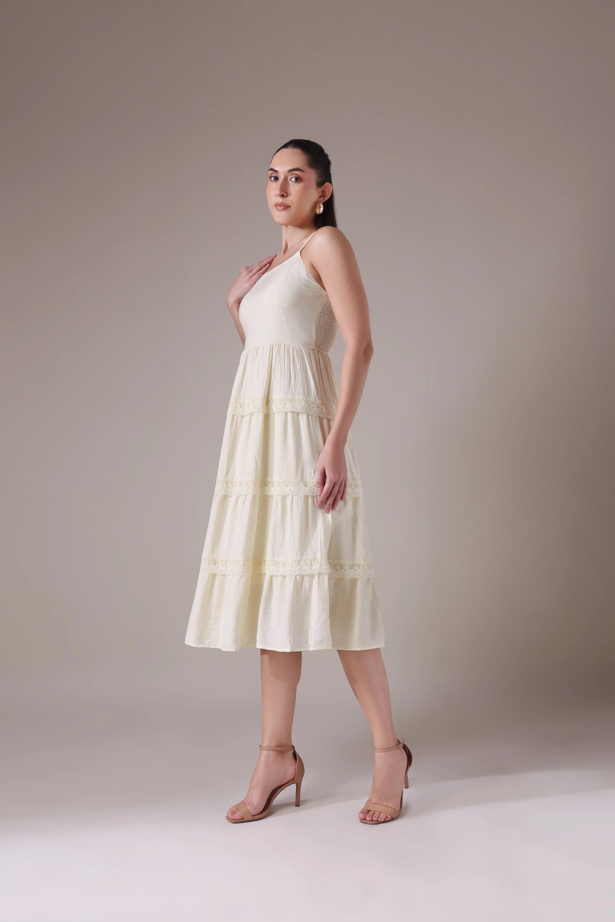 The Heirloom Sunmidi: Smocked Back Tiered Dress