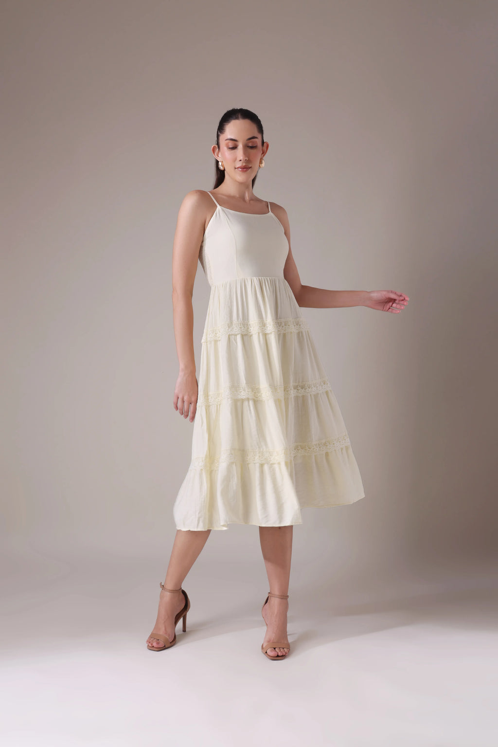 The Heirloom Sunmidi: Smocked Back Tiered Dress