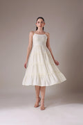 The Heirloom Sunmidi: Smocked Back Tiered Dress