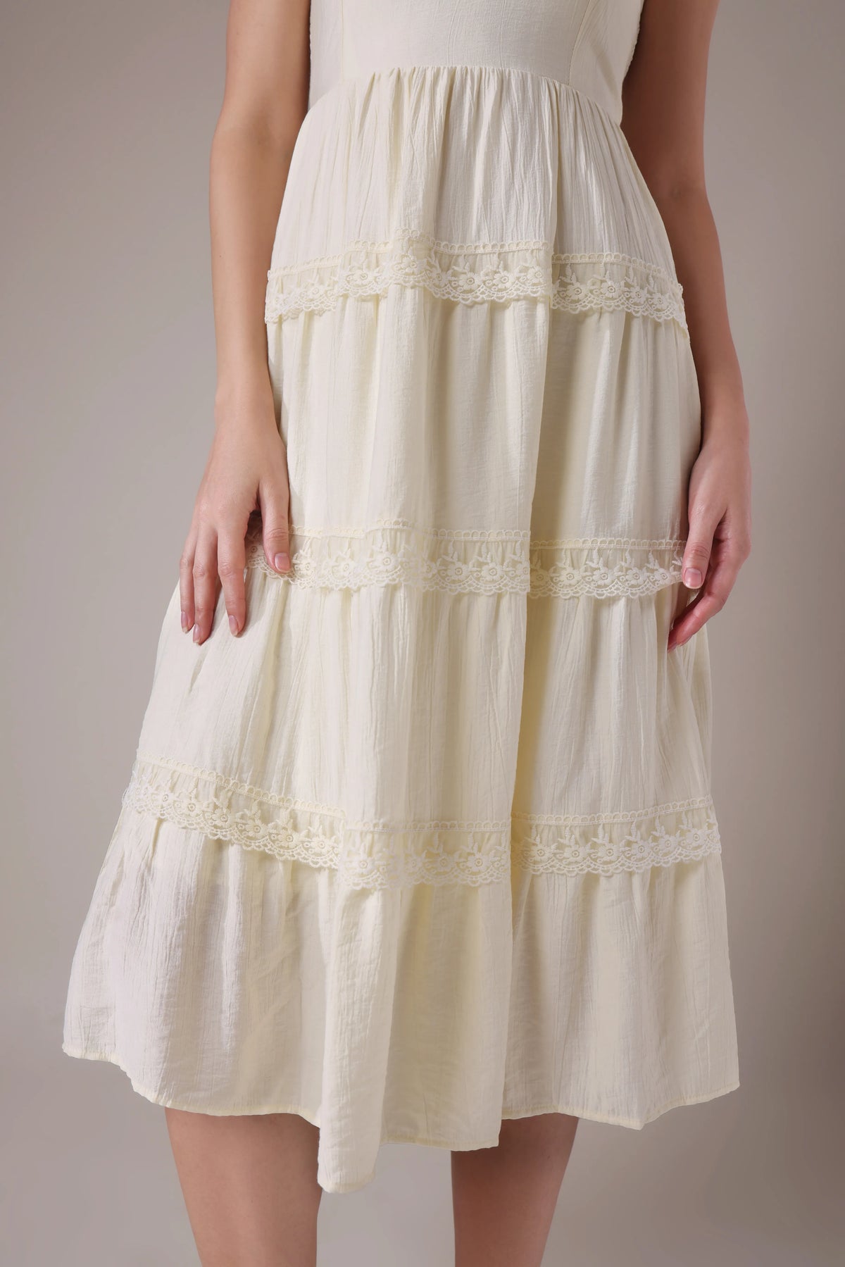 The Heirloom Sunmidi: Smocked Back Tiered Dress