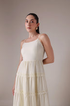 The Heirloom Sunmidi: Smocked Back Tiered Dress