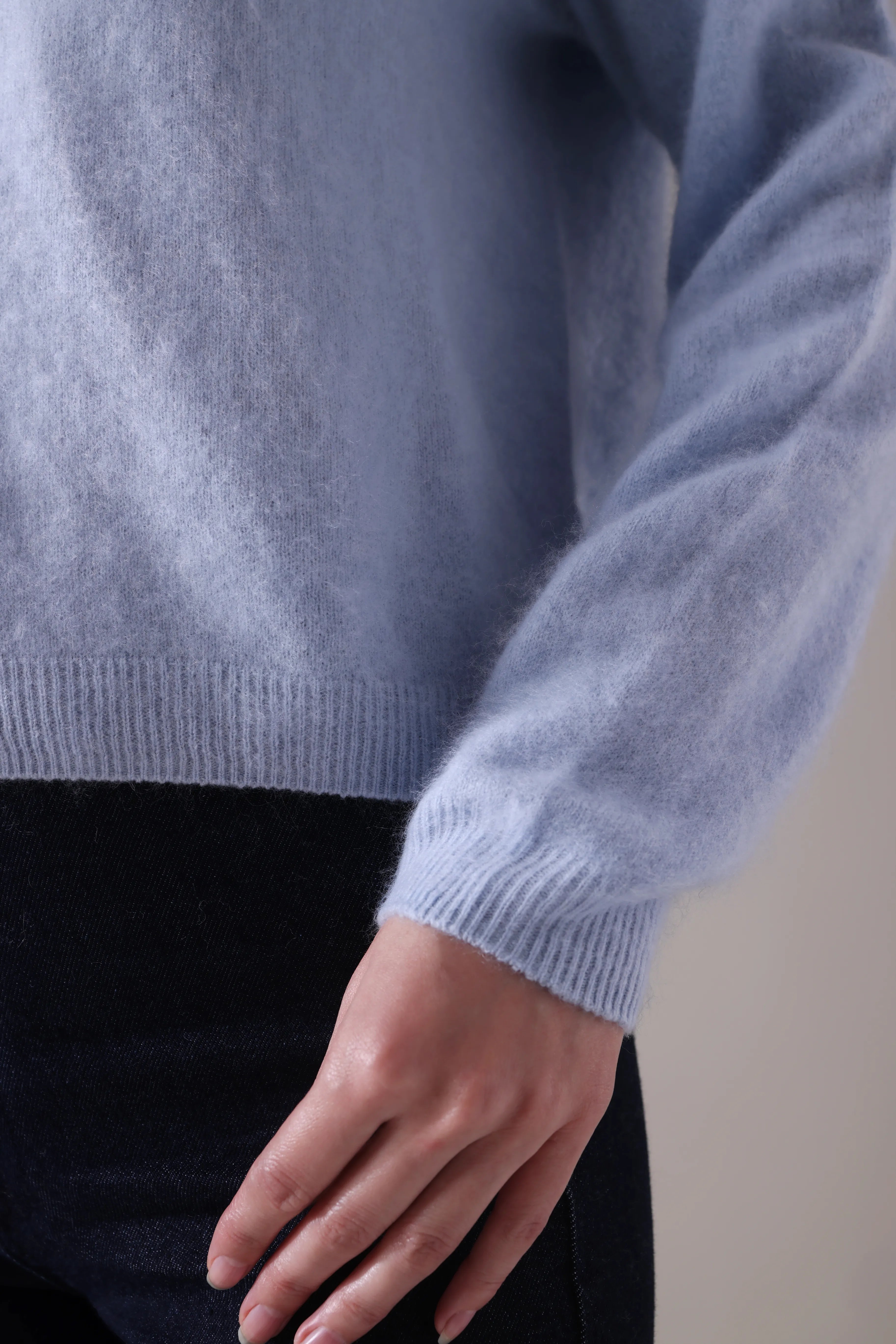 The Aura Cashmere-Wool cardigan