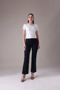 The Marina Embellished Sculpt-Tee