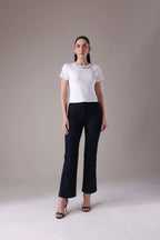 The Marina Embellished Sculpt-Tee