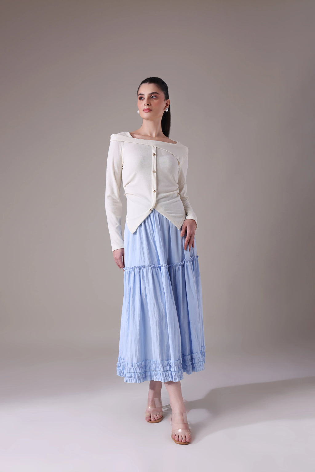 The Asymmetric Knit Bodice