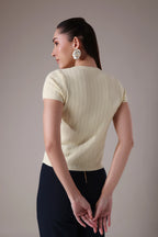 The Primerose Cable-knit top