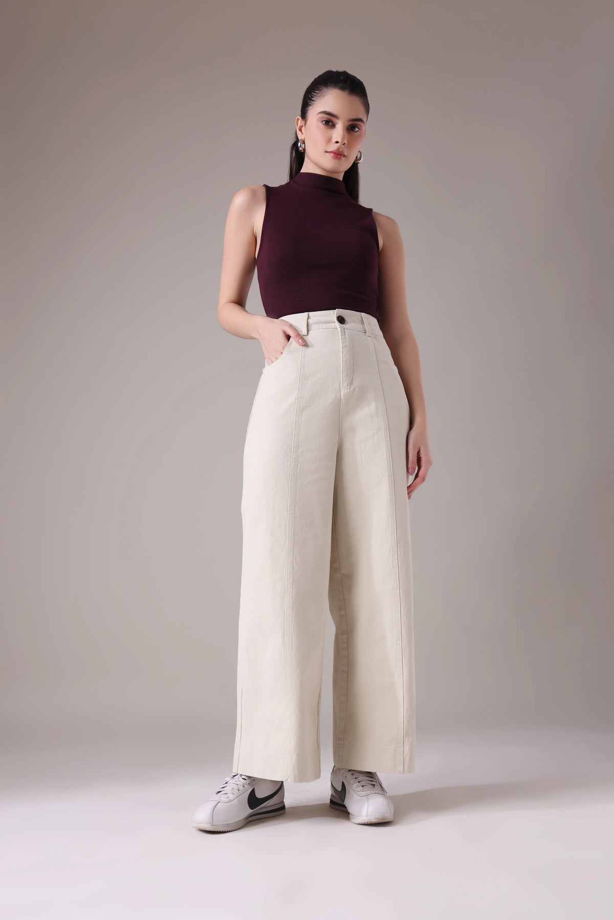 The Alabaster Monolith Trouser