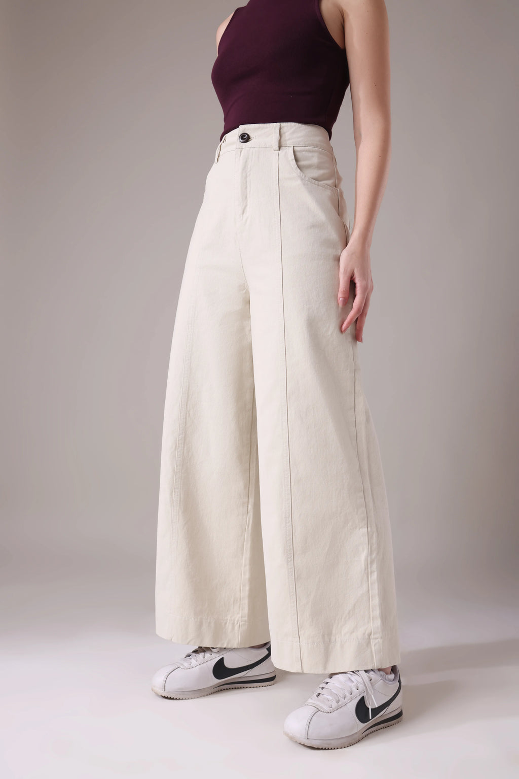 The Alabaster Monolith Trouser