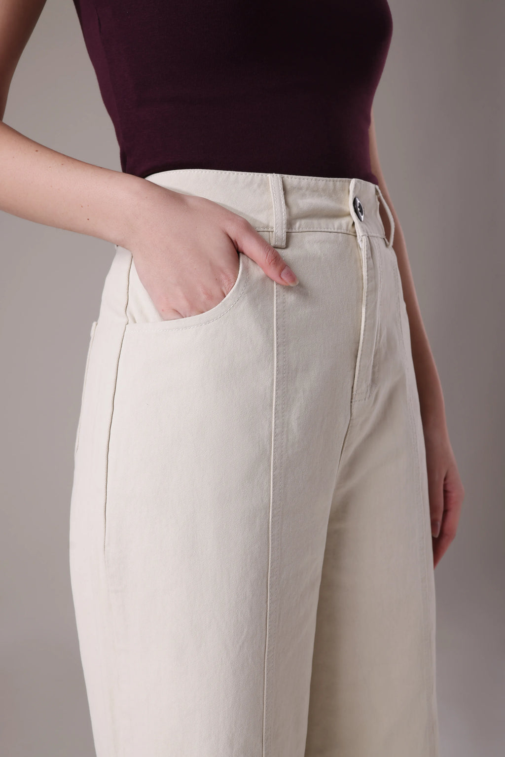 The Alabaster Monolith Trouser