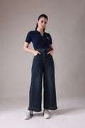 The Rive Gauche Heritage Wide-Leg denim