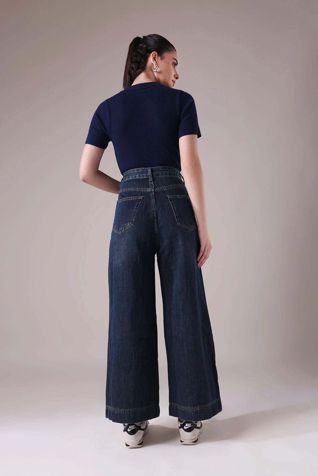 The Rive Gauche Heritage Wide-Leg denim