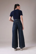 The Rive Gauche Heritage Wide-Leg denim